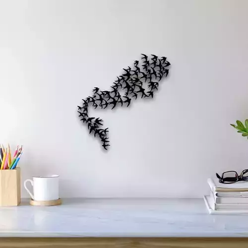 Birds Fly Wall Art