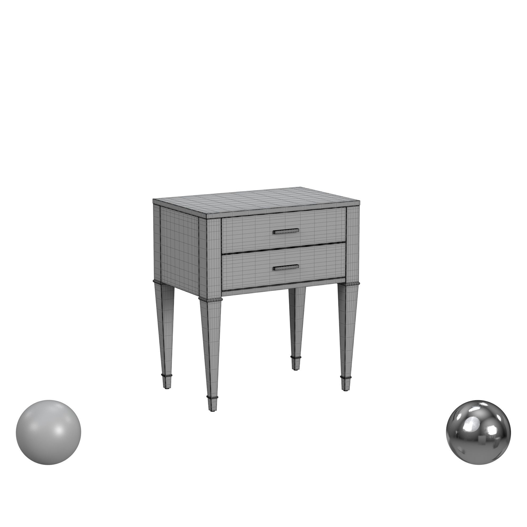 Butler Specialty Company Kai End Table 3D model_3