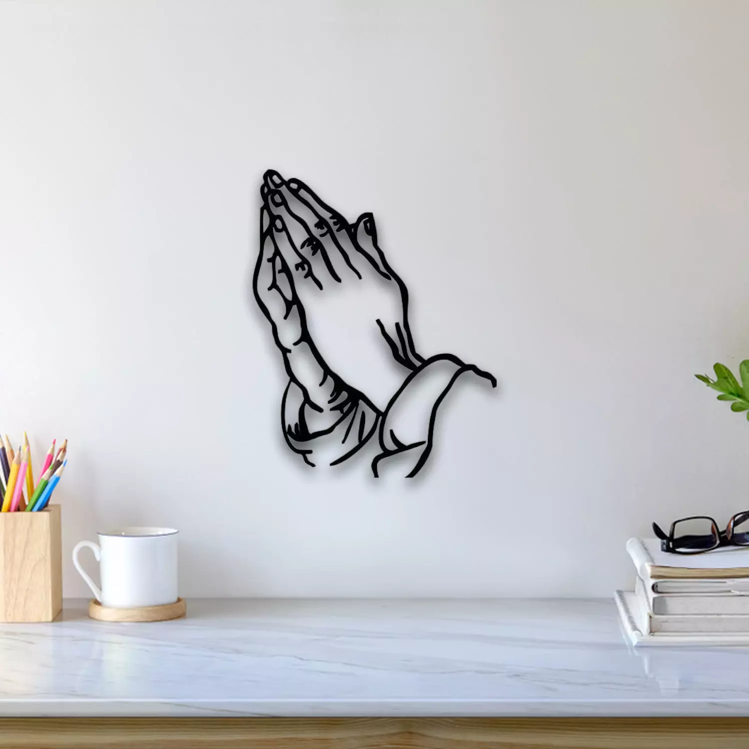 Pray Wall Art 3D print model