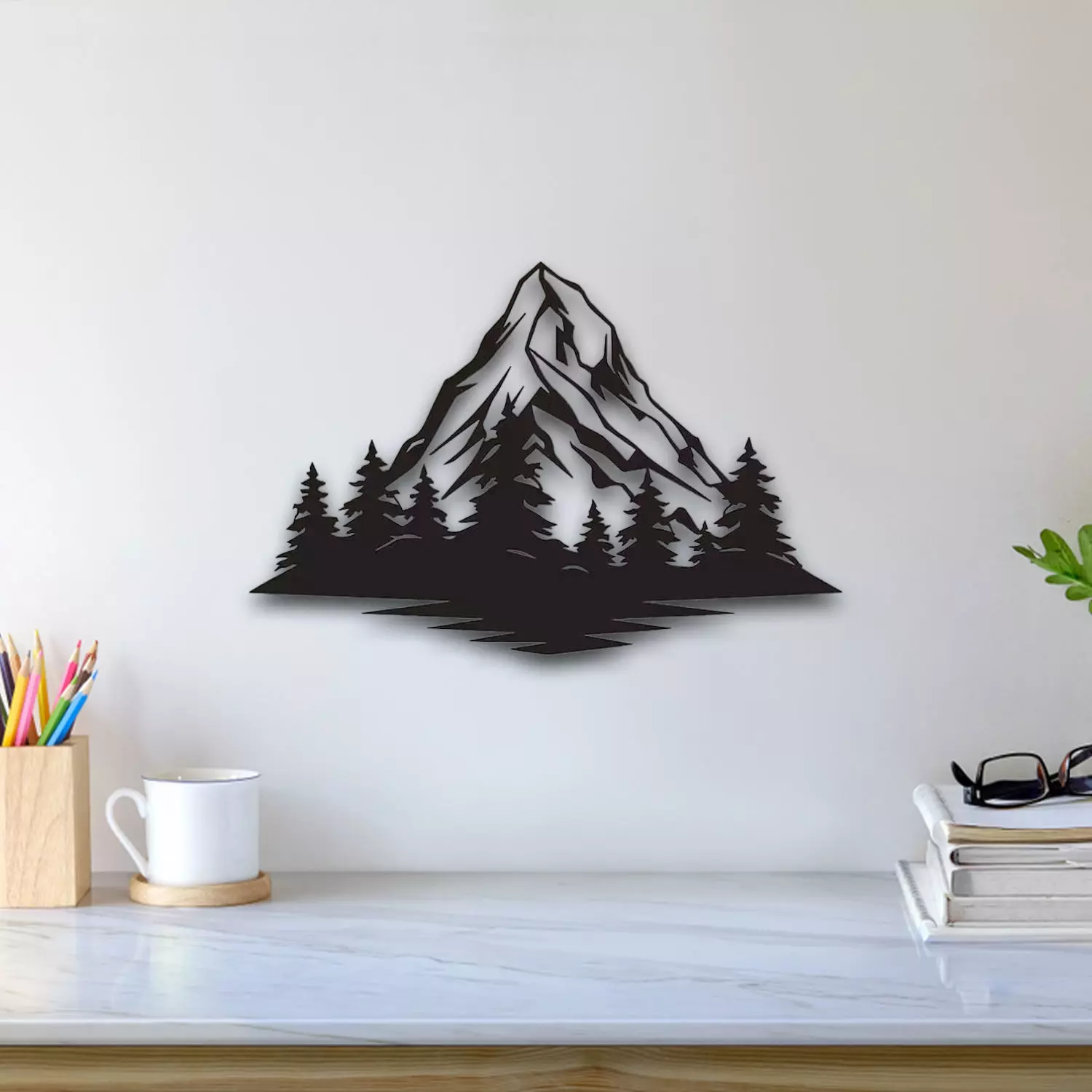 Mountain Wall Art 3D print model_0