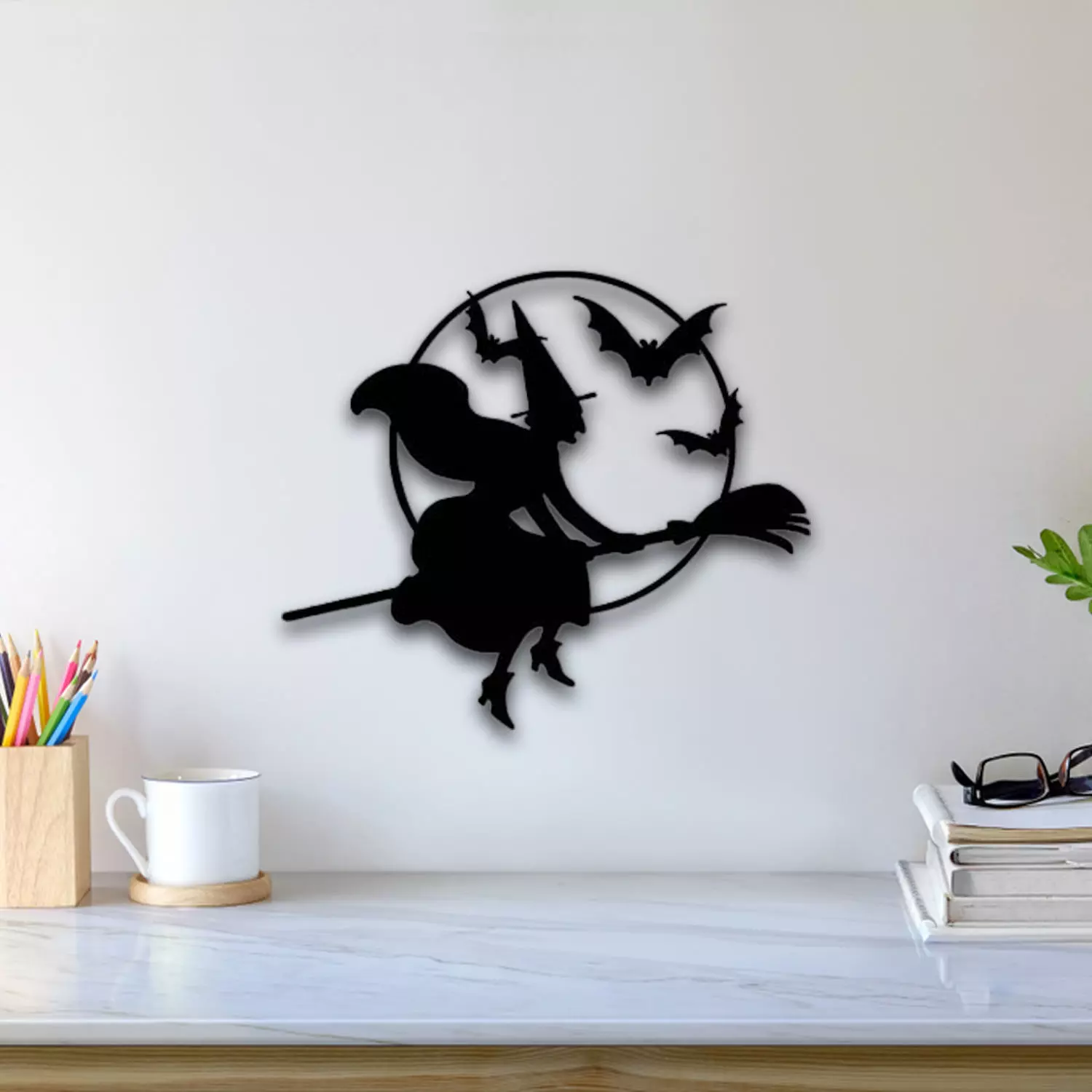 Witch Wall Art 3D print model
