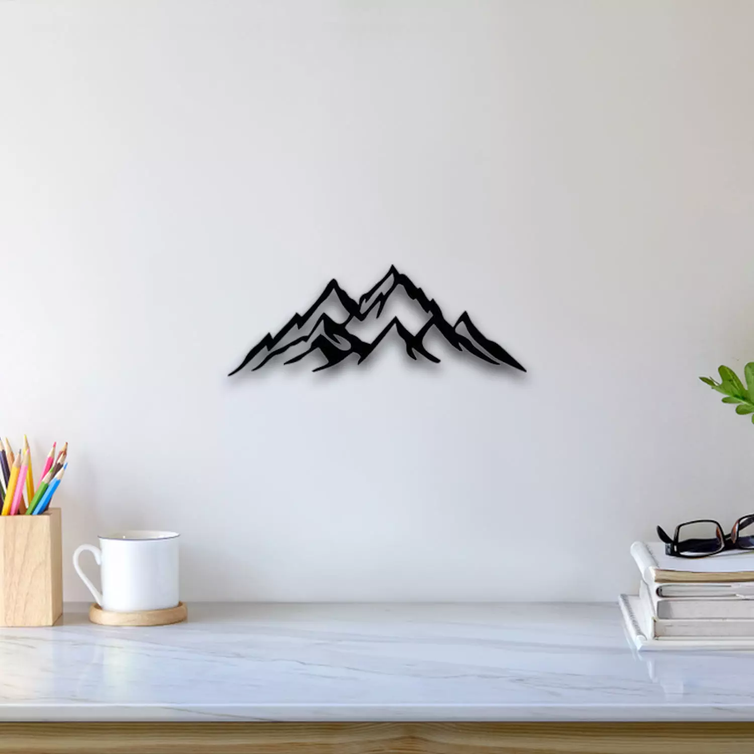 Mountain Wall Art 3D print model