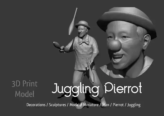  Juggling Pierrot