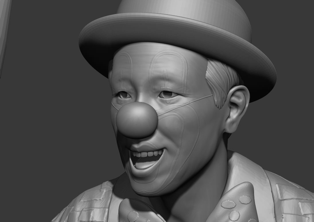Juggling Pierrot 3D print model_9