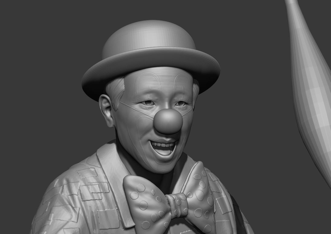 Juggling Pierrot 3D print model_8