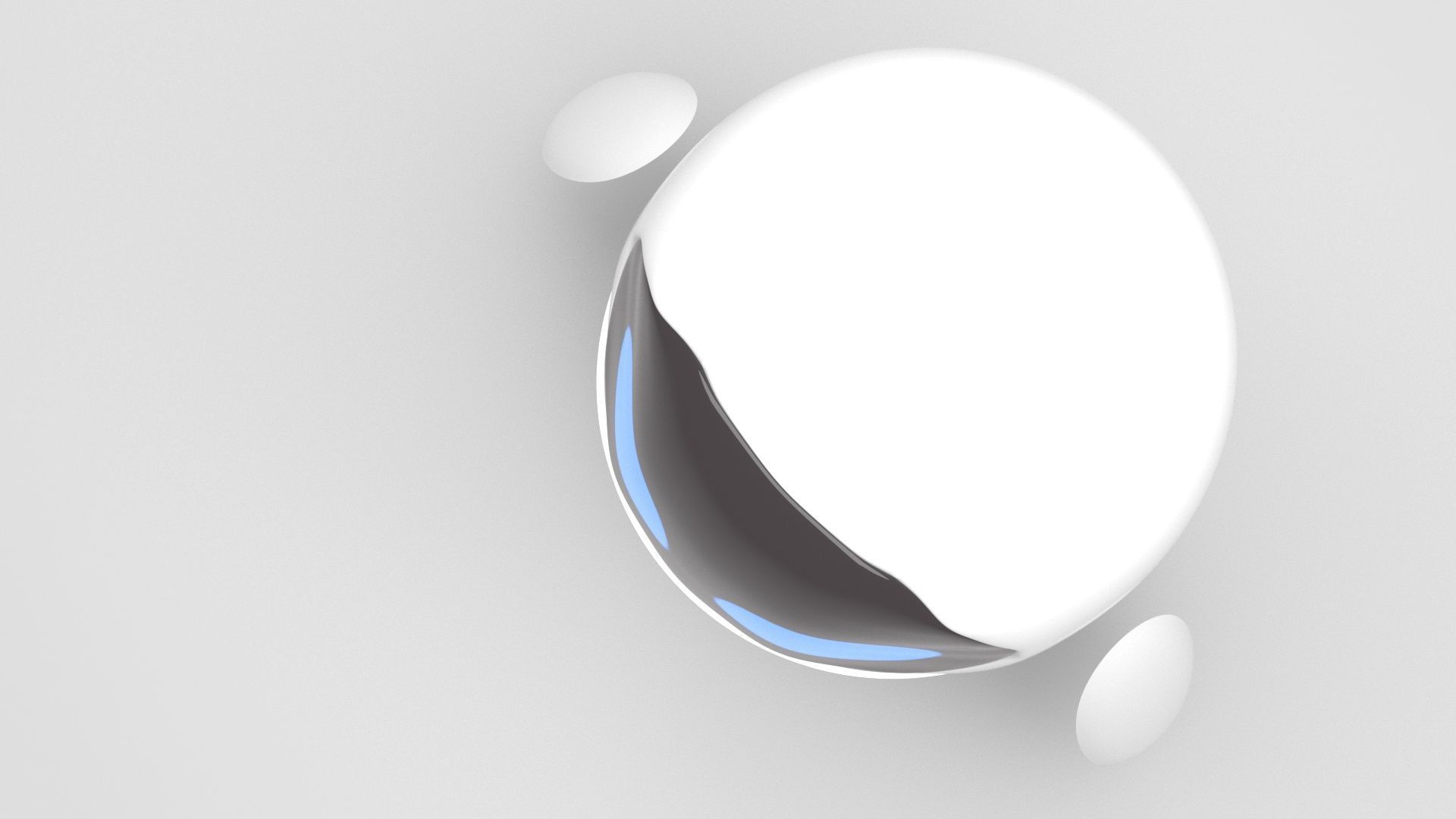 Eve Robot 3D model_1