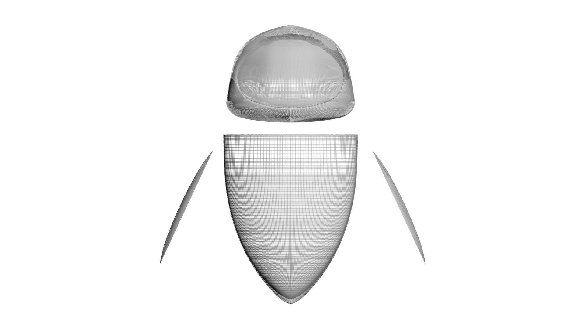 Eve Robot 3D model_28