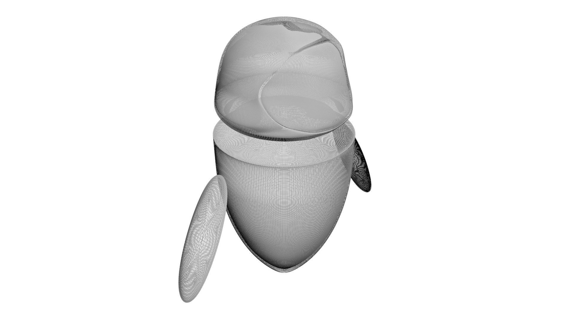 Eve Robot 3D model_21