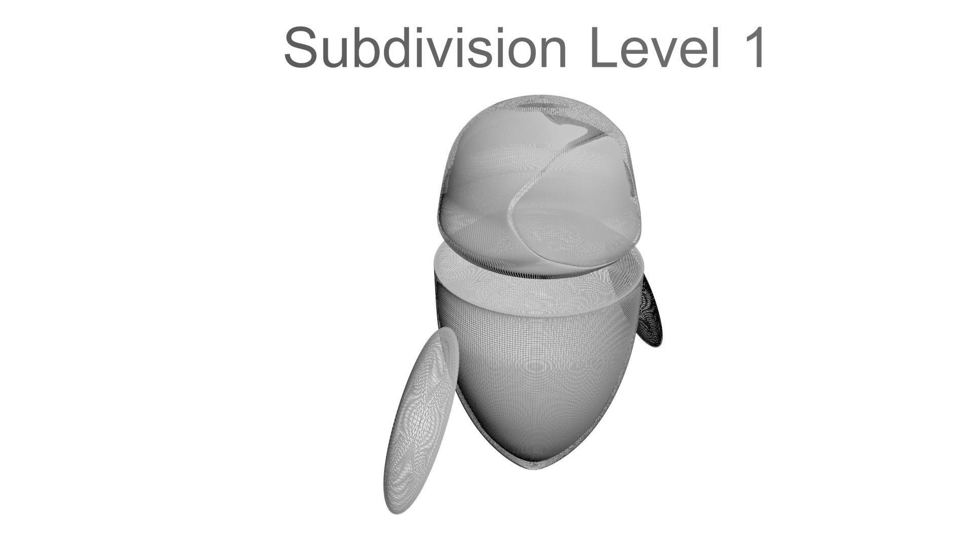 Eve Robot 3D model_33