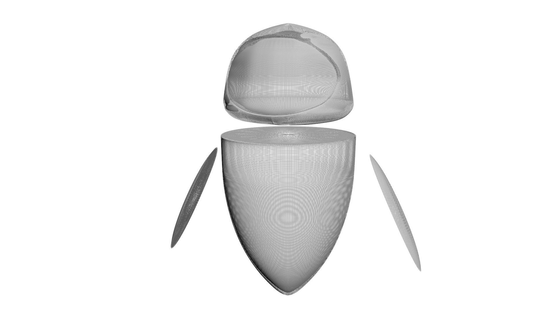 Eve Robot 3D model_22