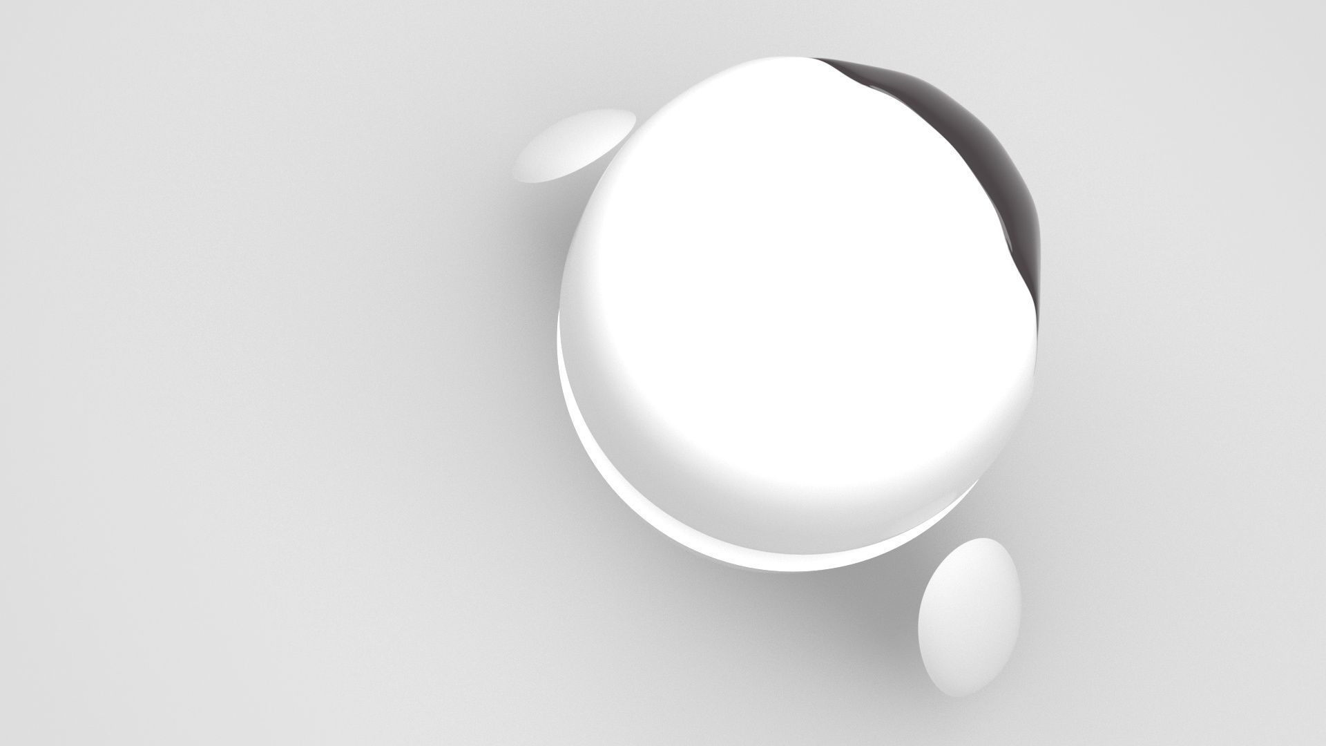 Eve Robot 3D model_3