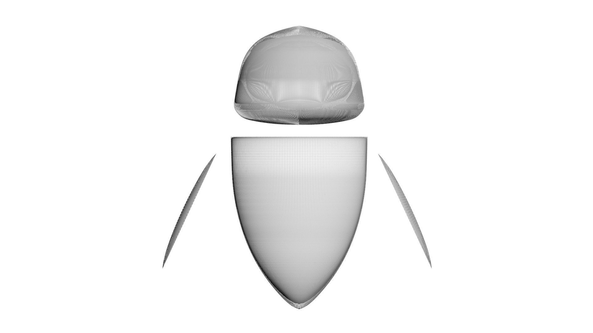 Eve Robot 3D model_31