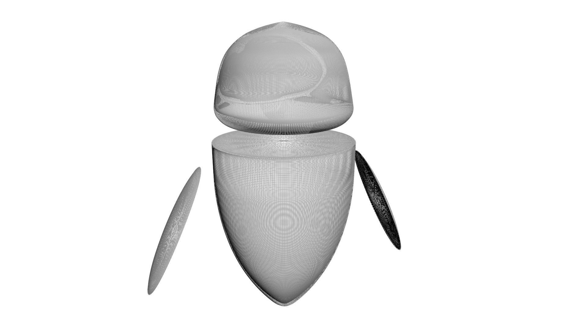 Eve Robot 3D model_23