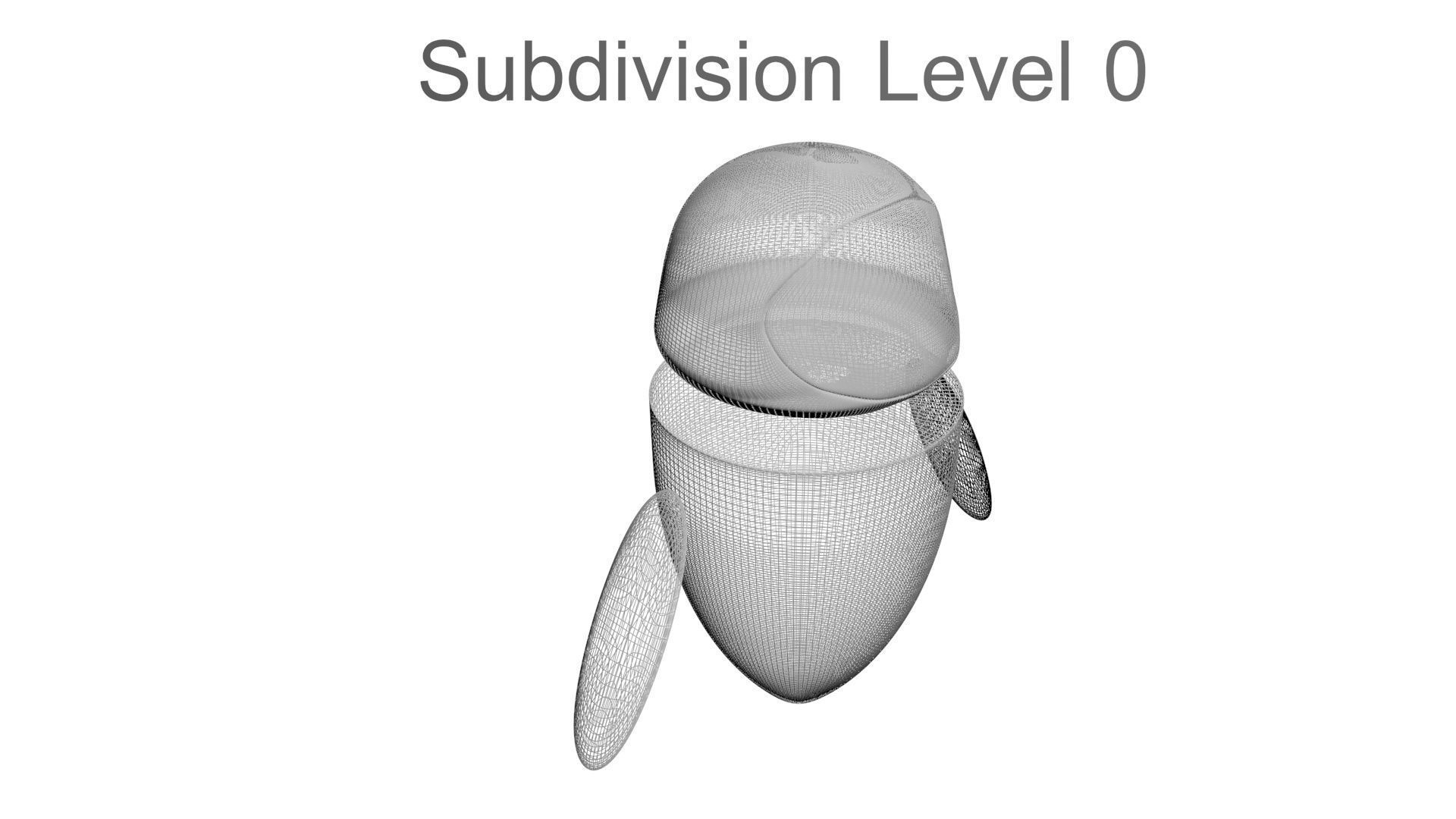 Eve Robot 3D model_34