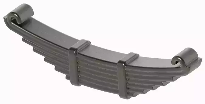 Truck Leaf Spring 3D print model