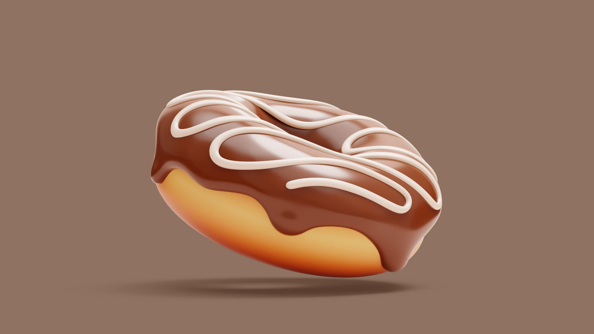 Donut Stylized 3D model_2