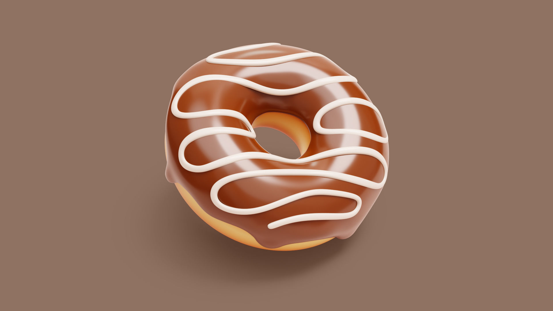 Donut Stylized 3D model_1