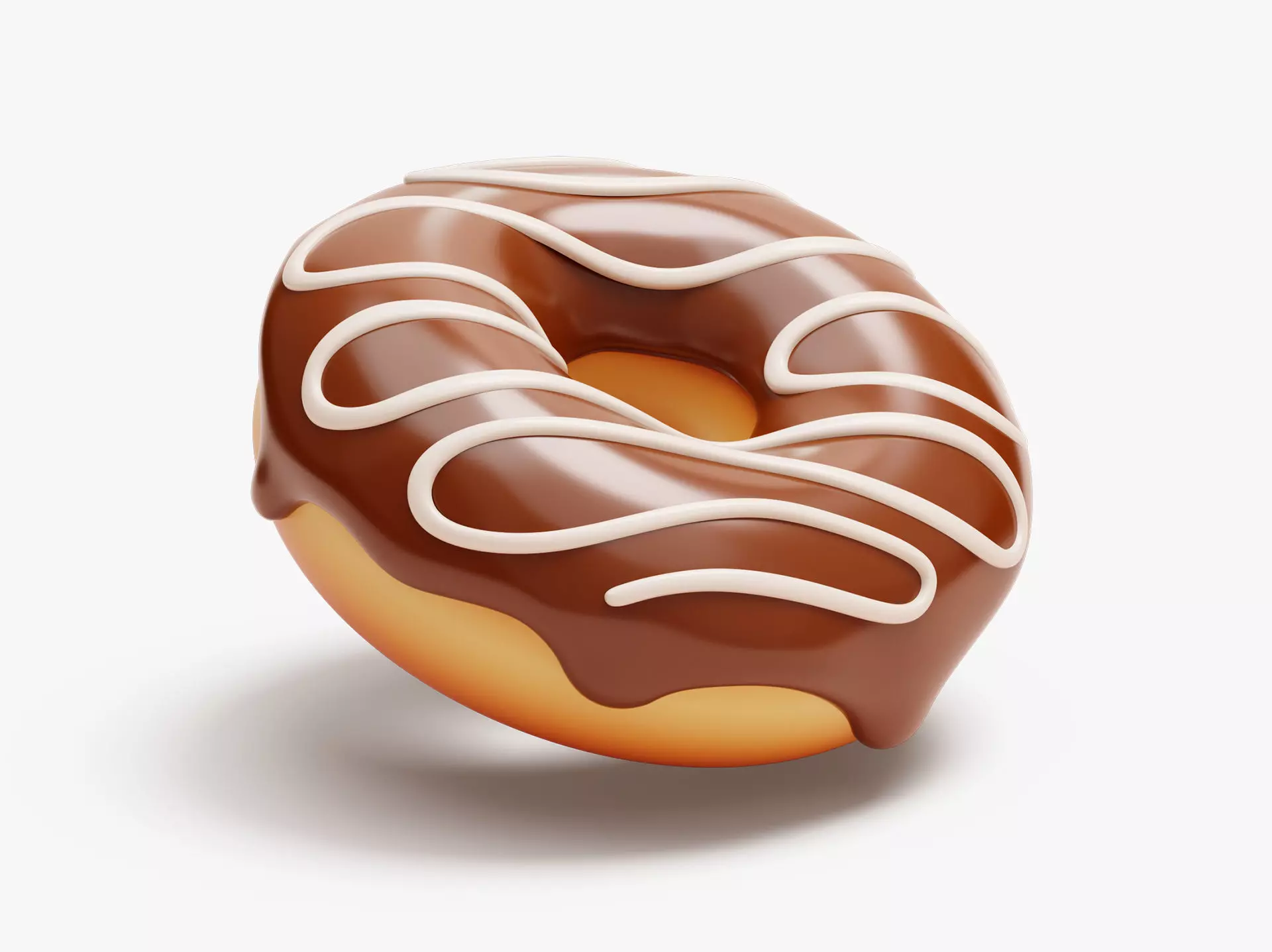 Donut Stylized 3D model_0