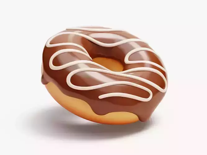 Donut Stylized 3D model