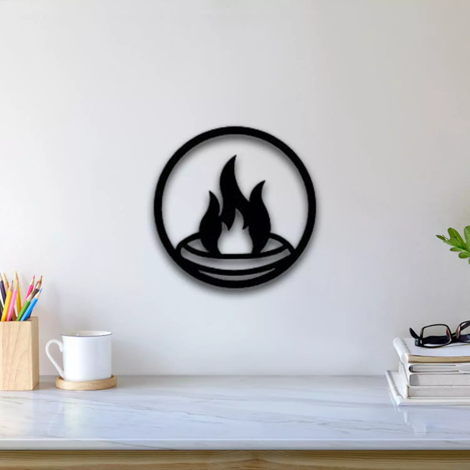 Four Element Fire Wall Art 3D print model
