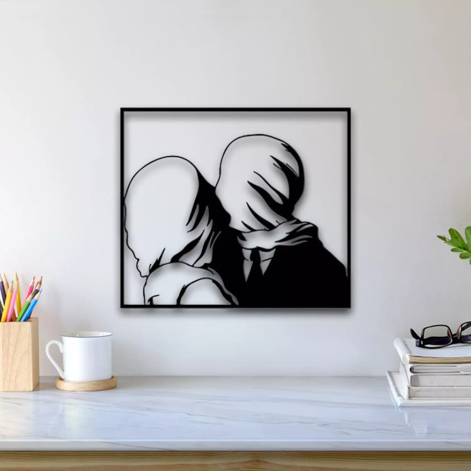 You And Me Wall Art 3D print model