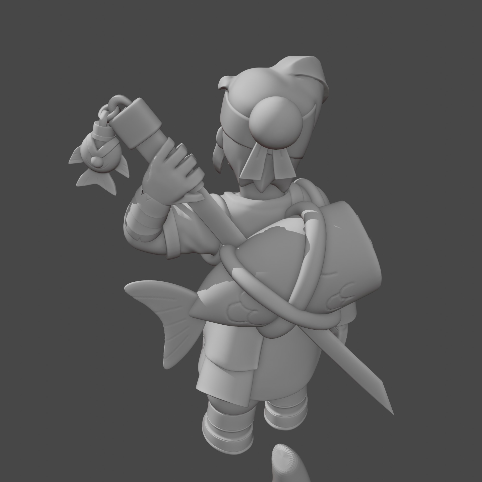 Kenji Brawl Stars 3D Printable Fan Art Figure 3D print model_6