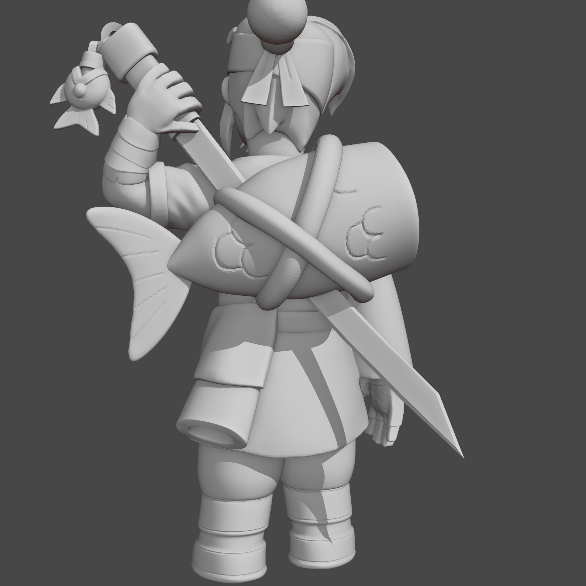 Kenji Brawl Stars 3D Printable Fan Art Figure 3D print model_5