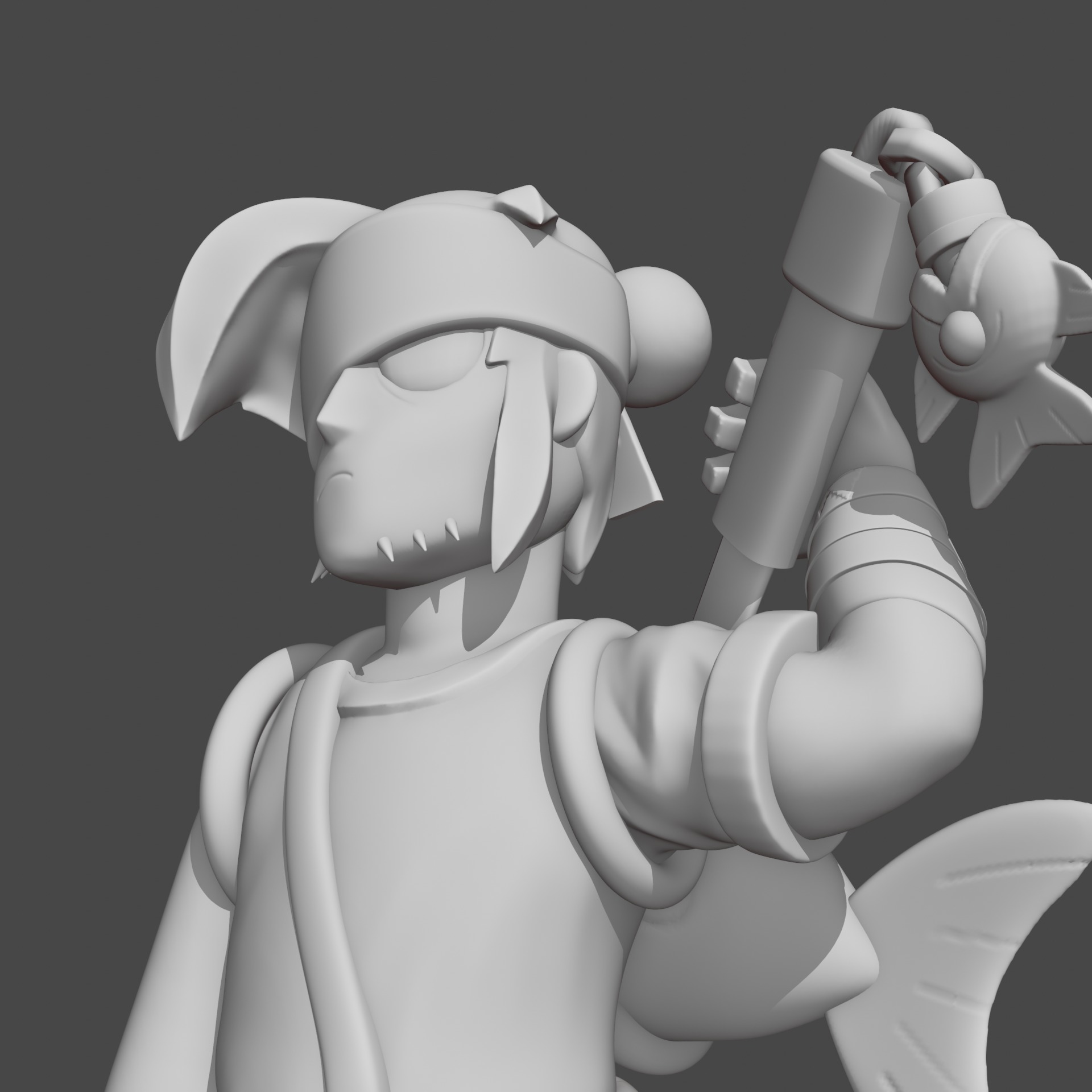 Kenji Brawl Stars 3D Printable Fan Art Figure 3D print model_7