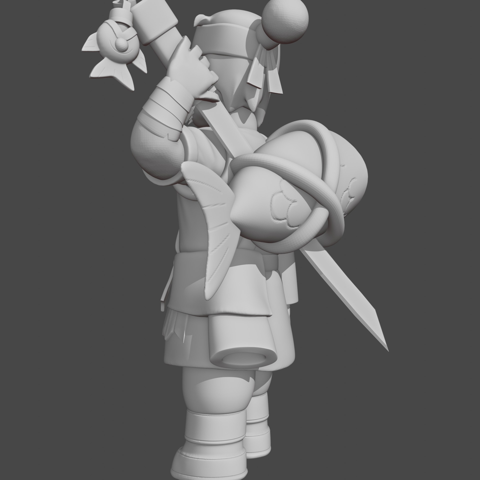 Kenji Brawl Stars 3D Printable Fan Art Figure 3D print model_4