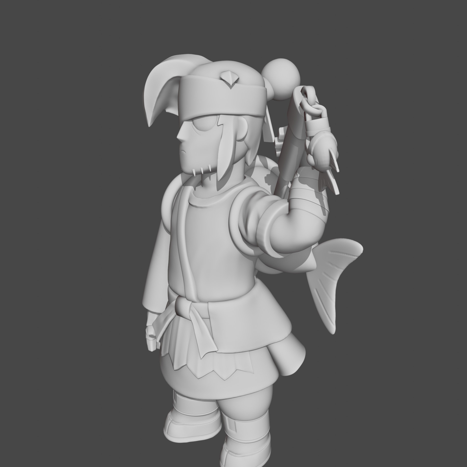 Kenji Brawl Stars 3D Printable Fan Art Figure 3D print model_9