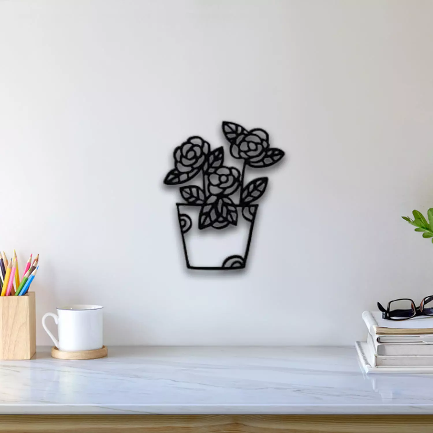 Flower Wall Art 3D print model