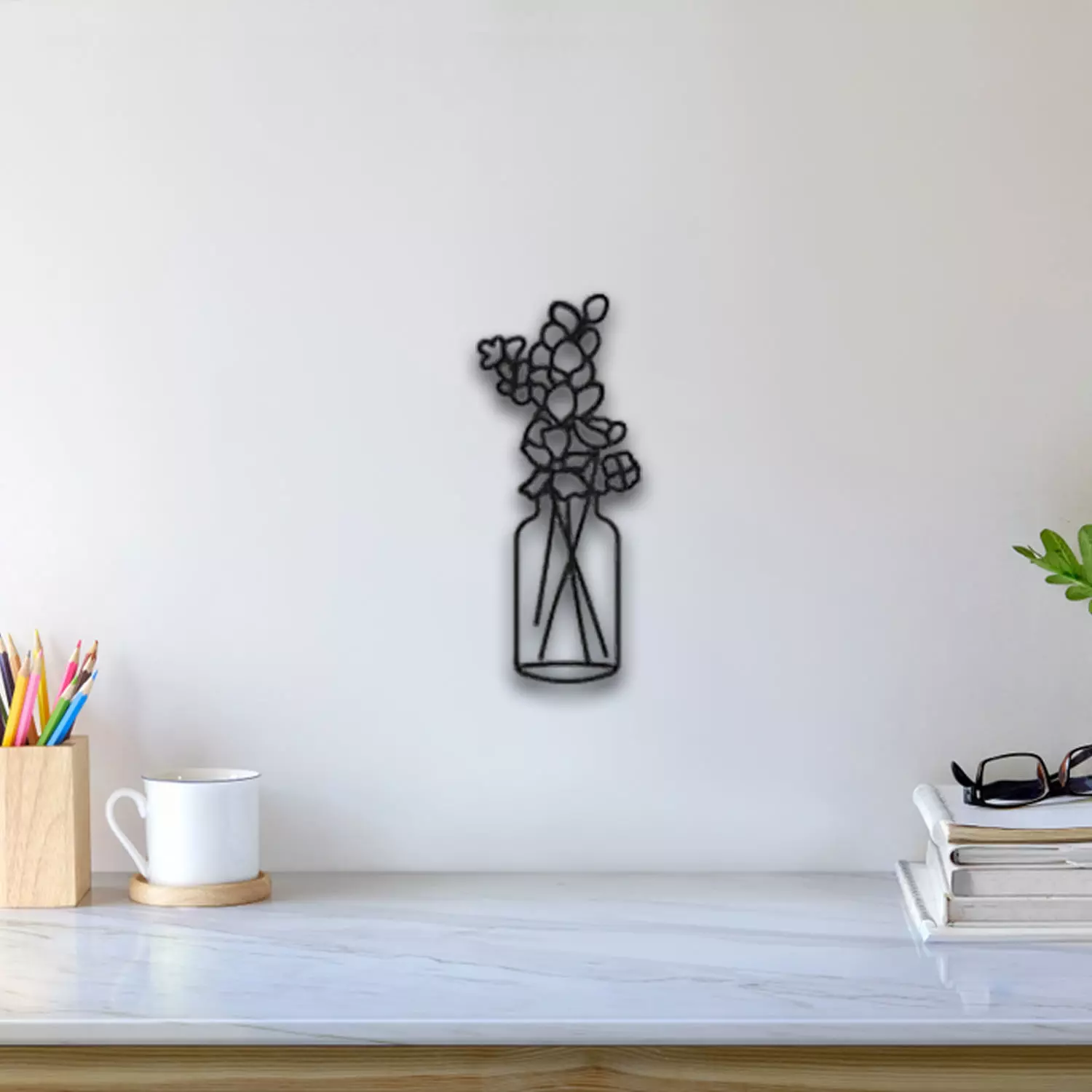 Flower Wall Art 3D print model