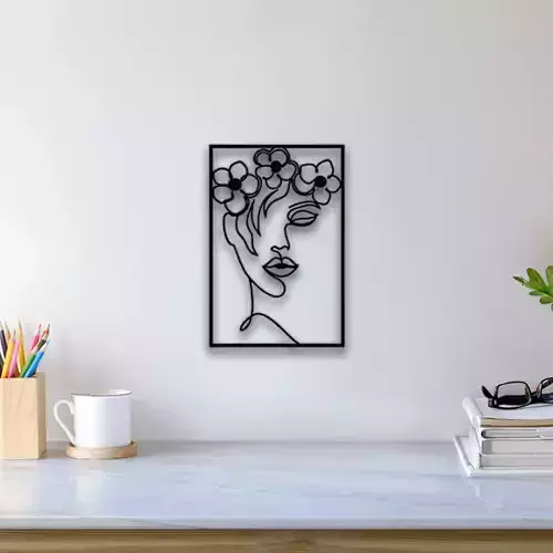 Flower Hair Wall Art
