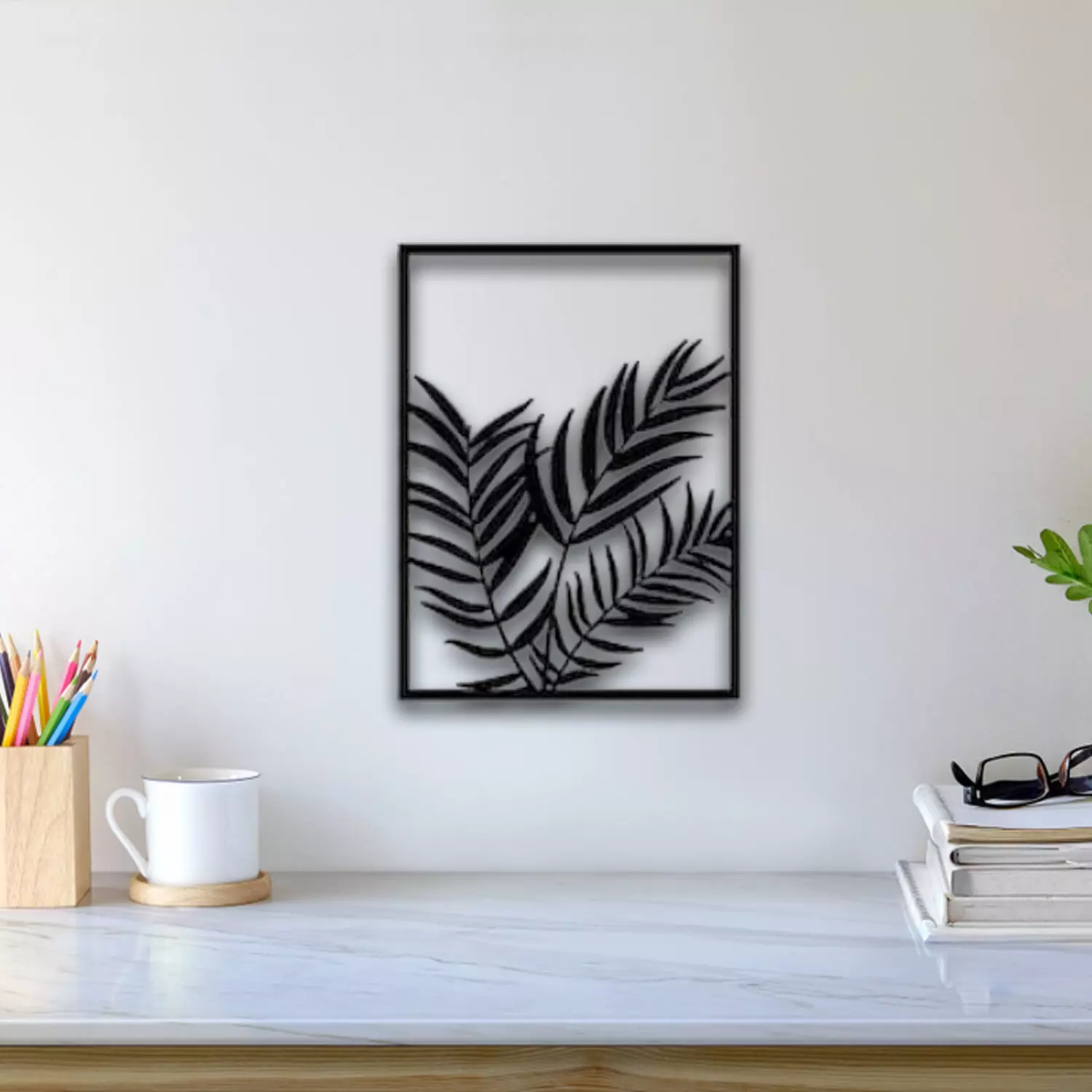 Leaf Wall Art 3D print model_0