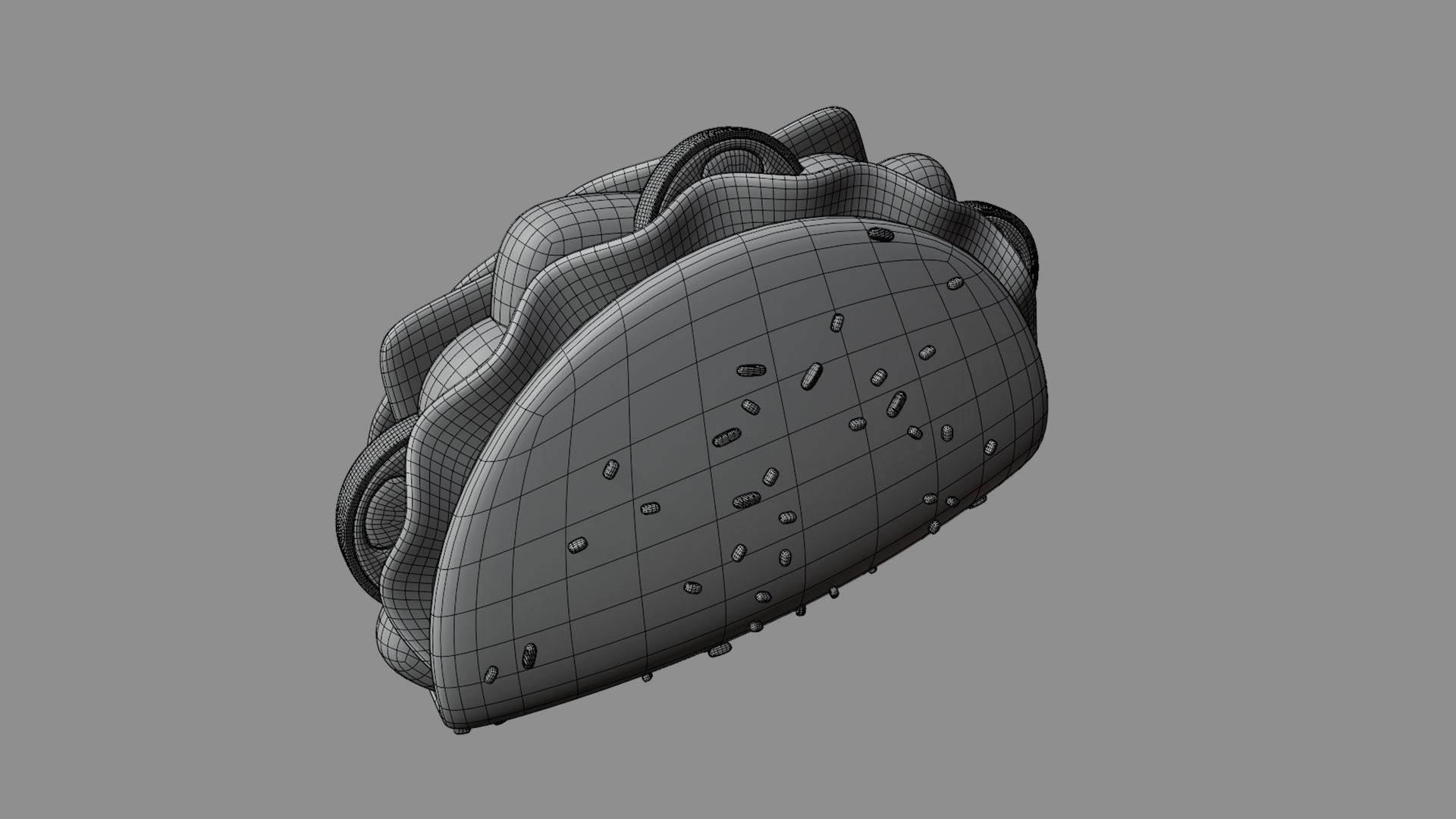 Taco Stylized 3D model_5