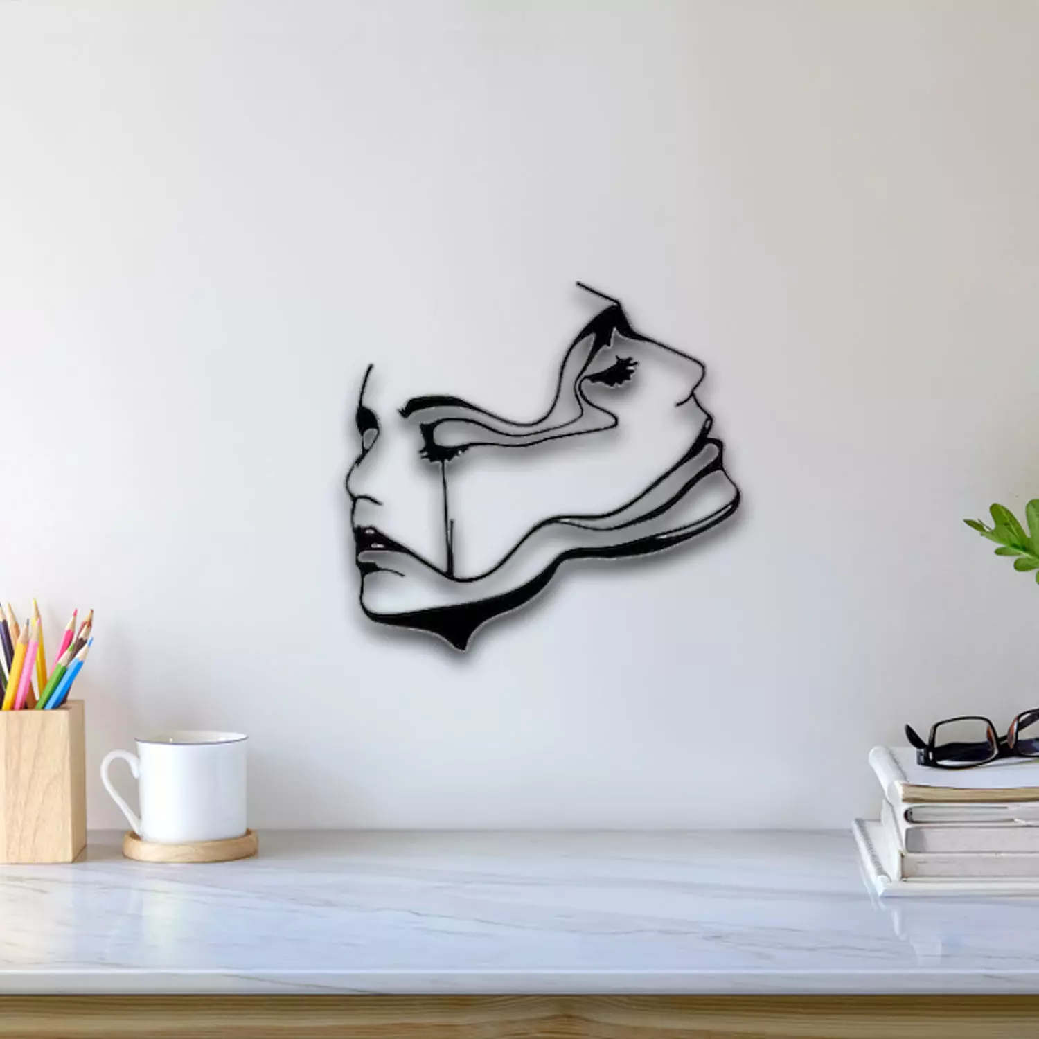 You And Me Wall Art 3D print model