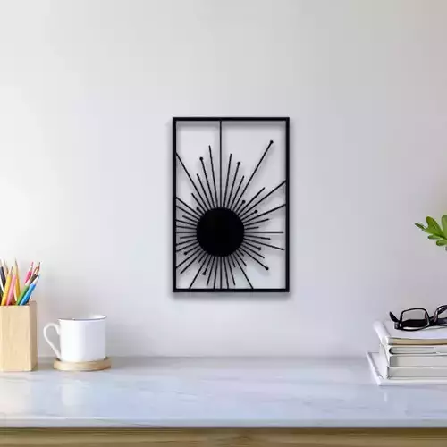 Abstract Sun Wall Art