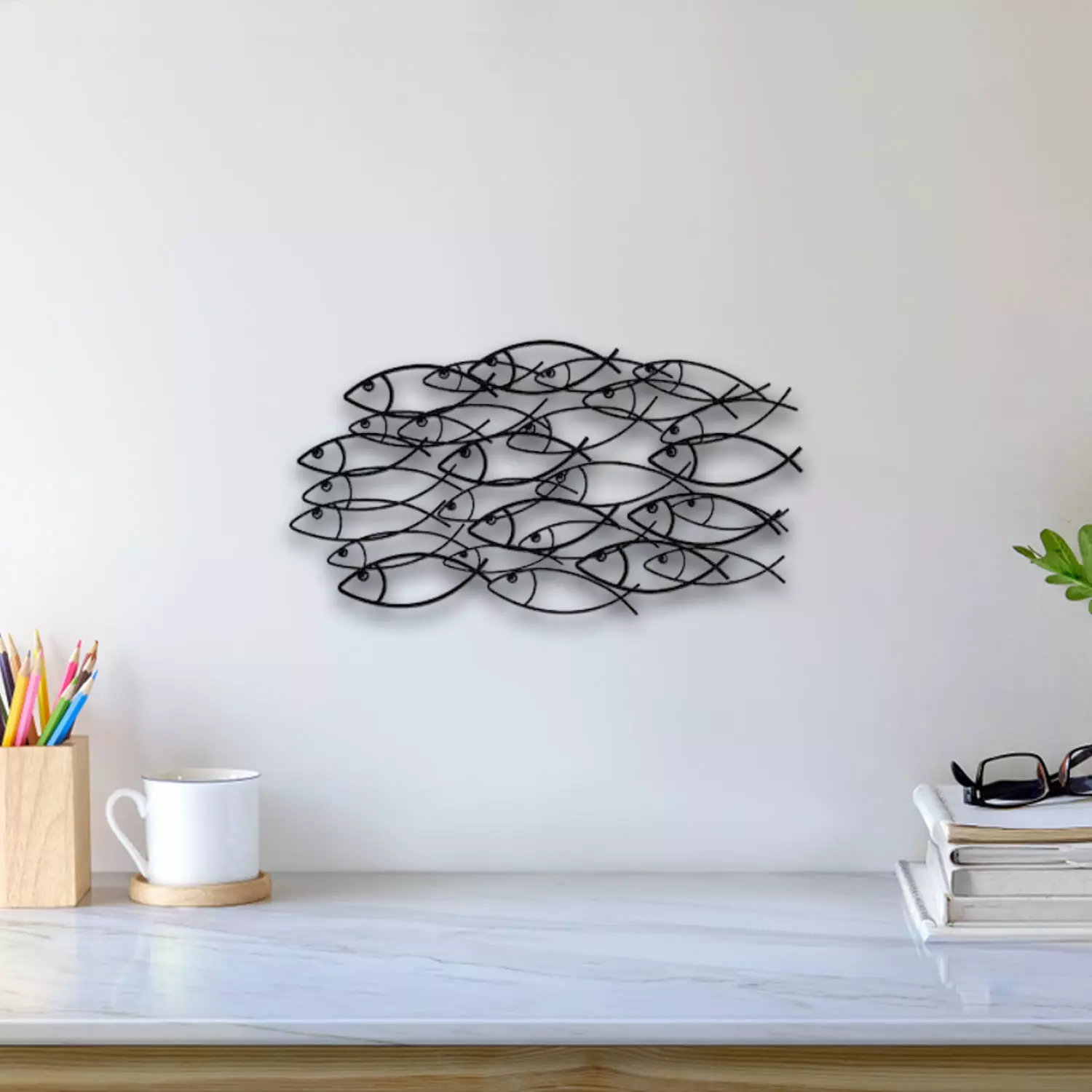 Fish Wall Art 3D print model