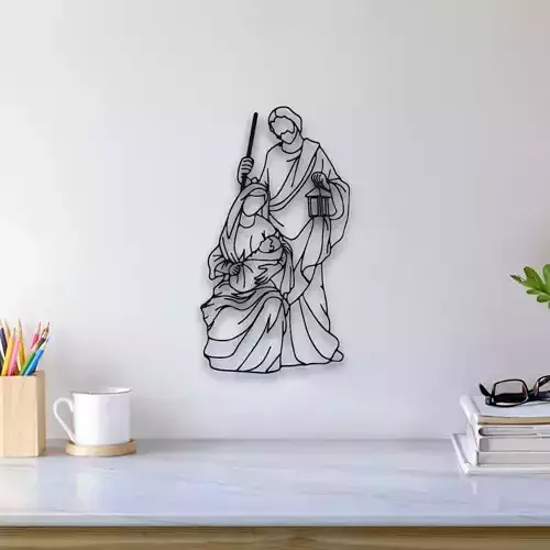 Jesus And Mariam Wall Art