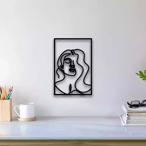 Woman Face Wall Art