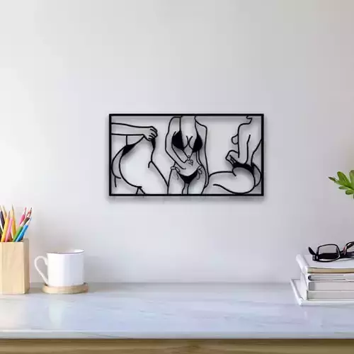 Girls Night Wall Art