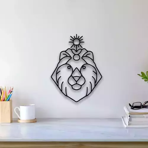 Zodiac Lion Wall Art