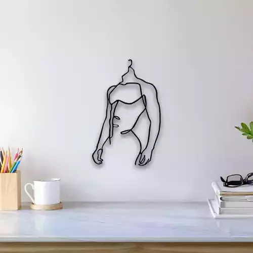 Man Body Wall Art