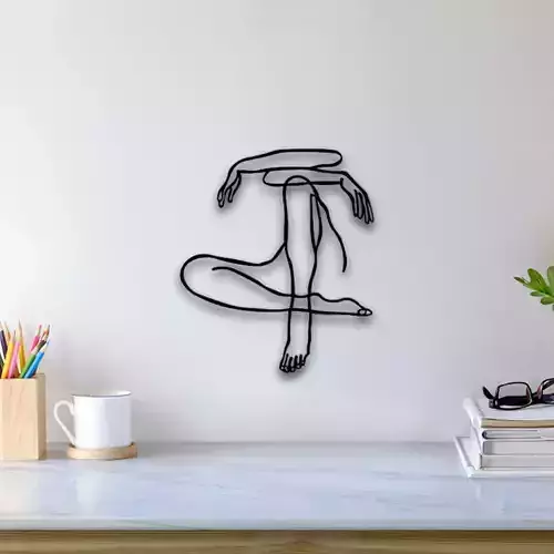 Abstract Sit Wall Art