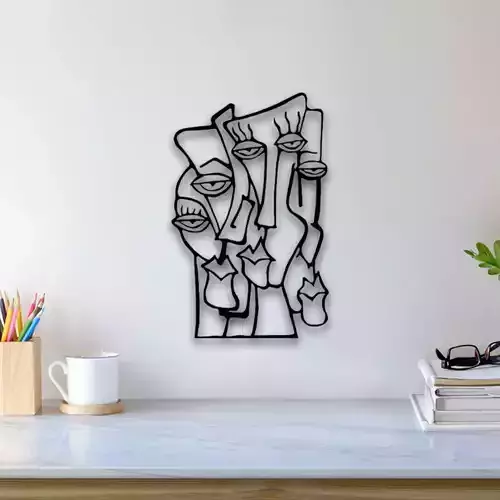 Abstract Eyes Wall Art