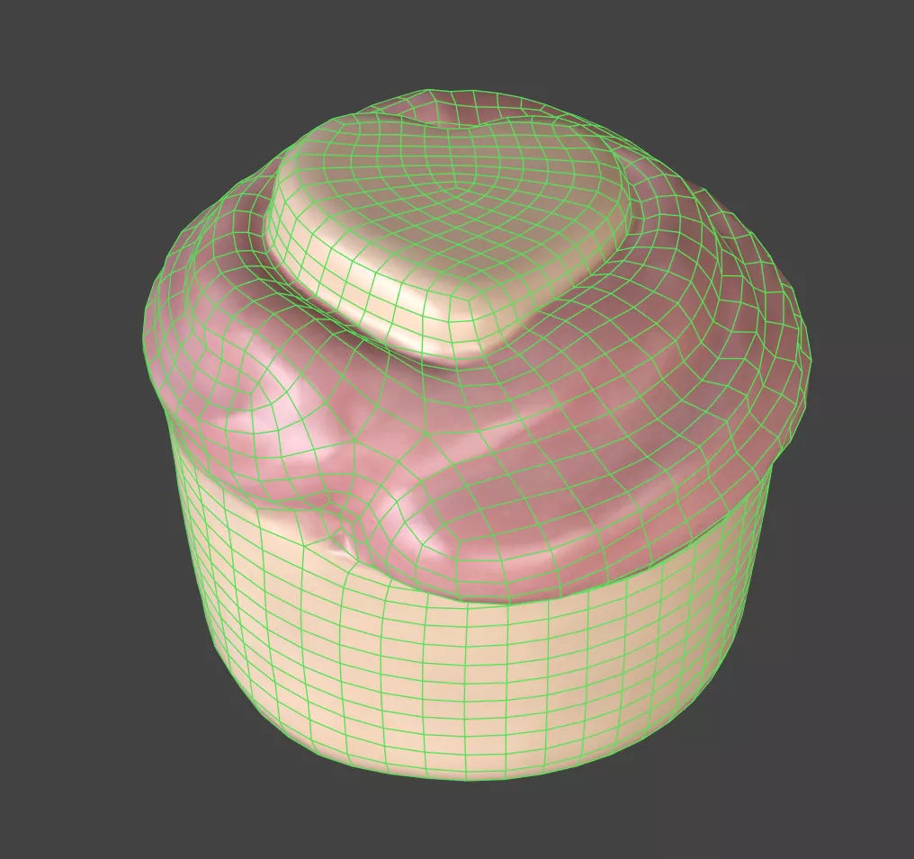 Praline 3D model_6