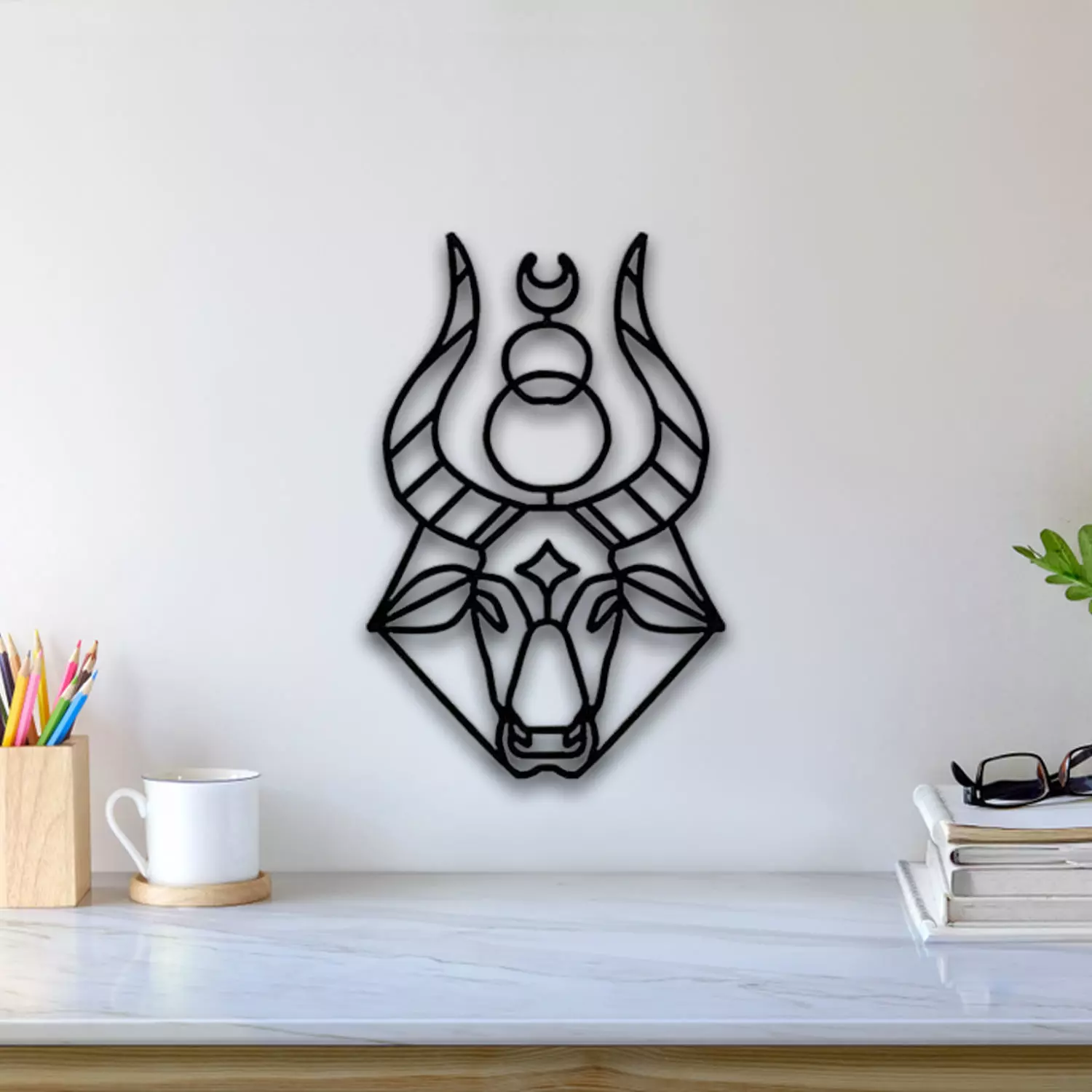 Zodiac Aries Wall Art 3D print model_0
