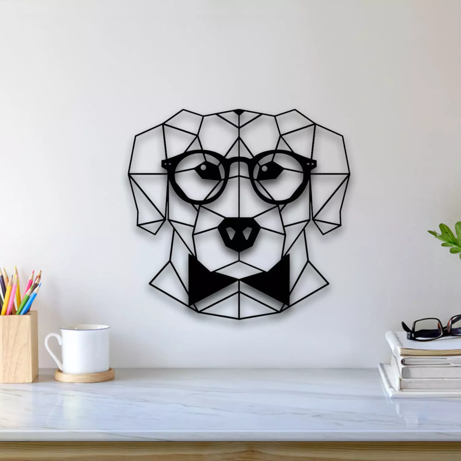 Dog Wall Art 3D print model