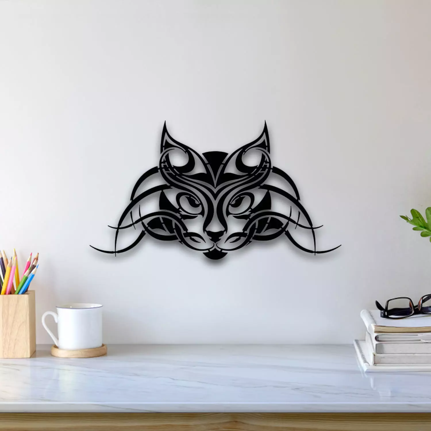 Cat Wall Art 3D print model