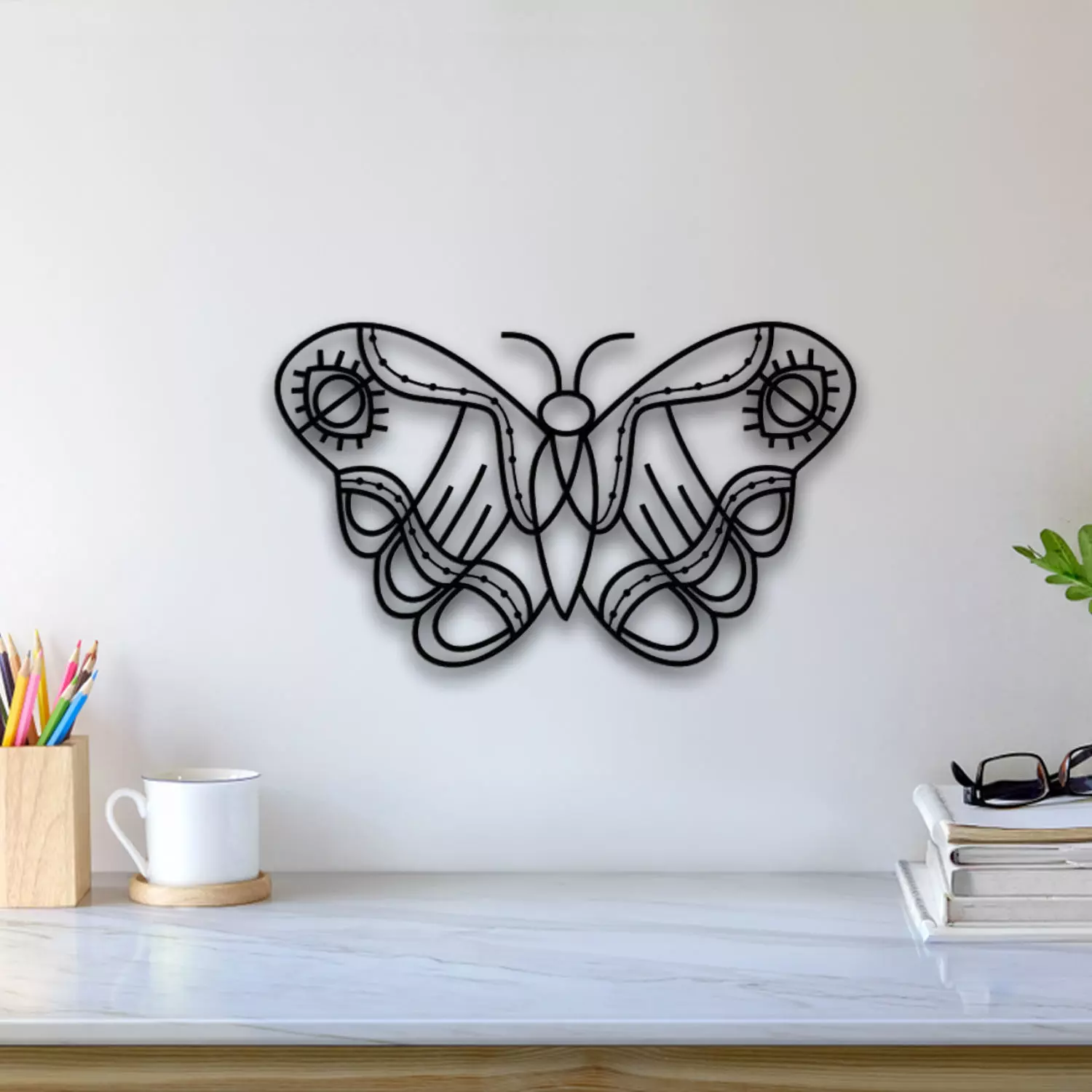 Butterfly Wall Art 3D print model_0